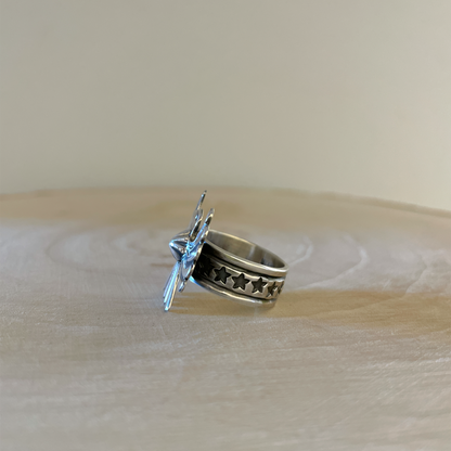 Thunderbird Ring by Delayne Reeves B Size 6.5