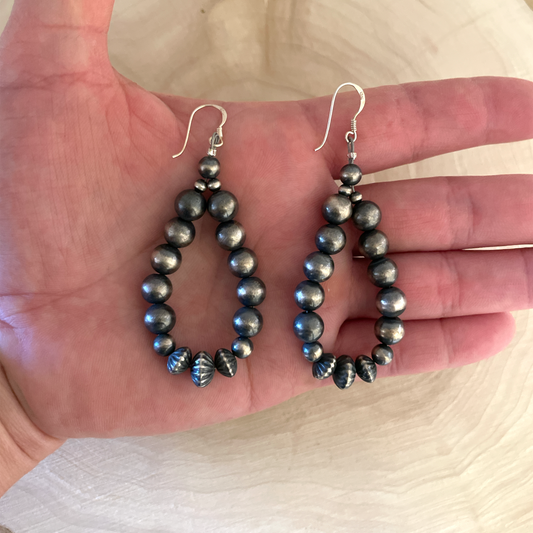 Navajo Pearl Earrings C