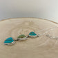 Three Turquoise Heart Necklace By Marcella James A