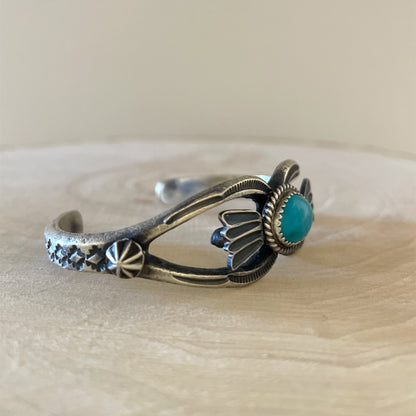 キャストターコイズバングル By Kevin Billah B 内周１３３mm