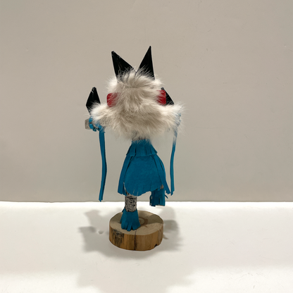 Native American Navajo Hummingbird Kachina Doll / Turquoise