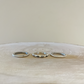 Sterling Silver Stacking Rings Set of 3 By Jennifer Curtis Size 7