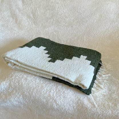 トライバルチナンテコブランケット Army Green