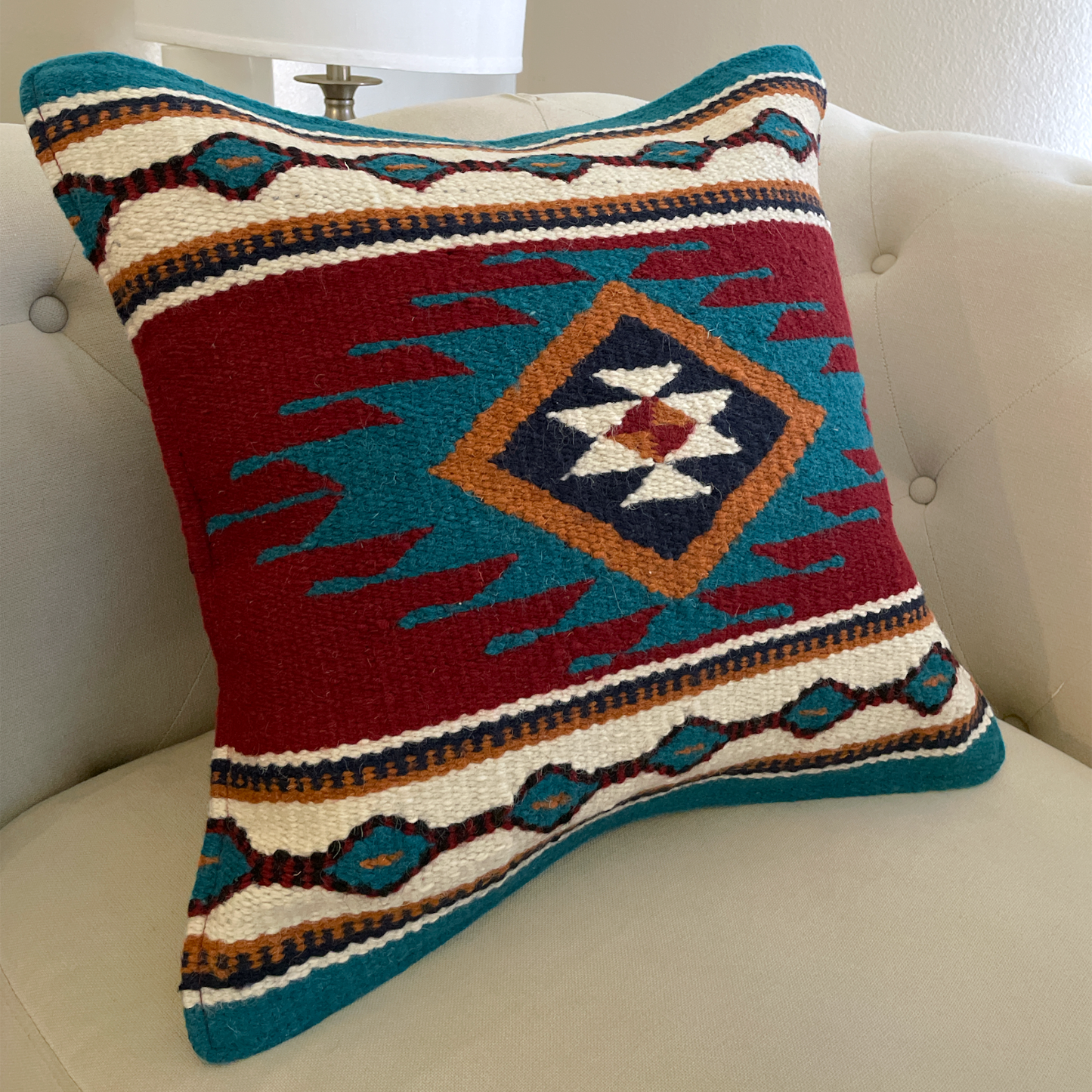Southwestern Maya Pillow Cover Style 8