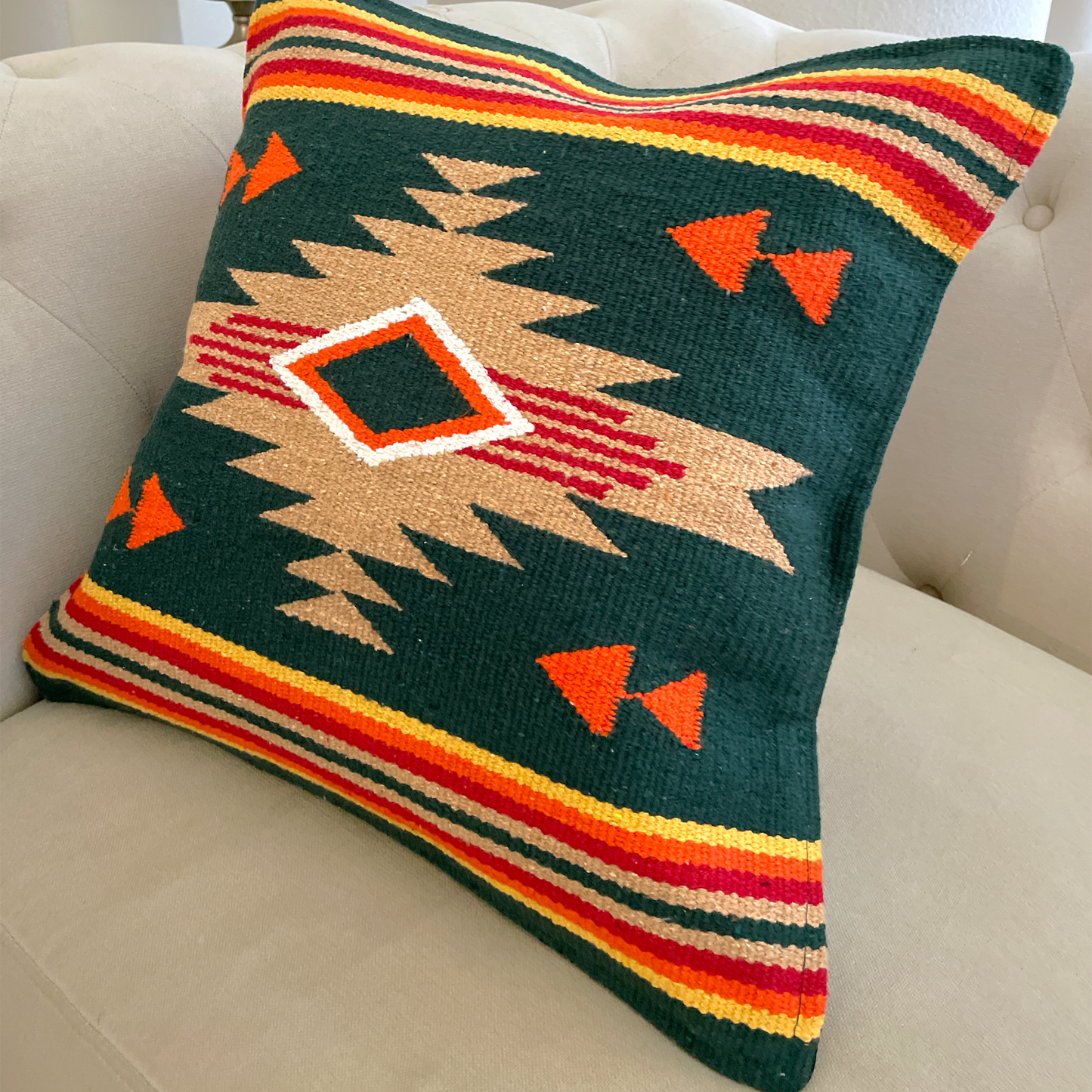 Southwestern Contemporary Pillow Cover Style 9