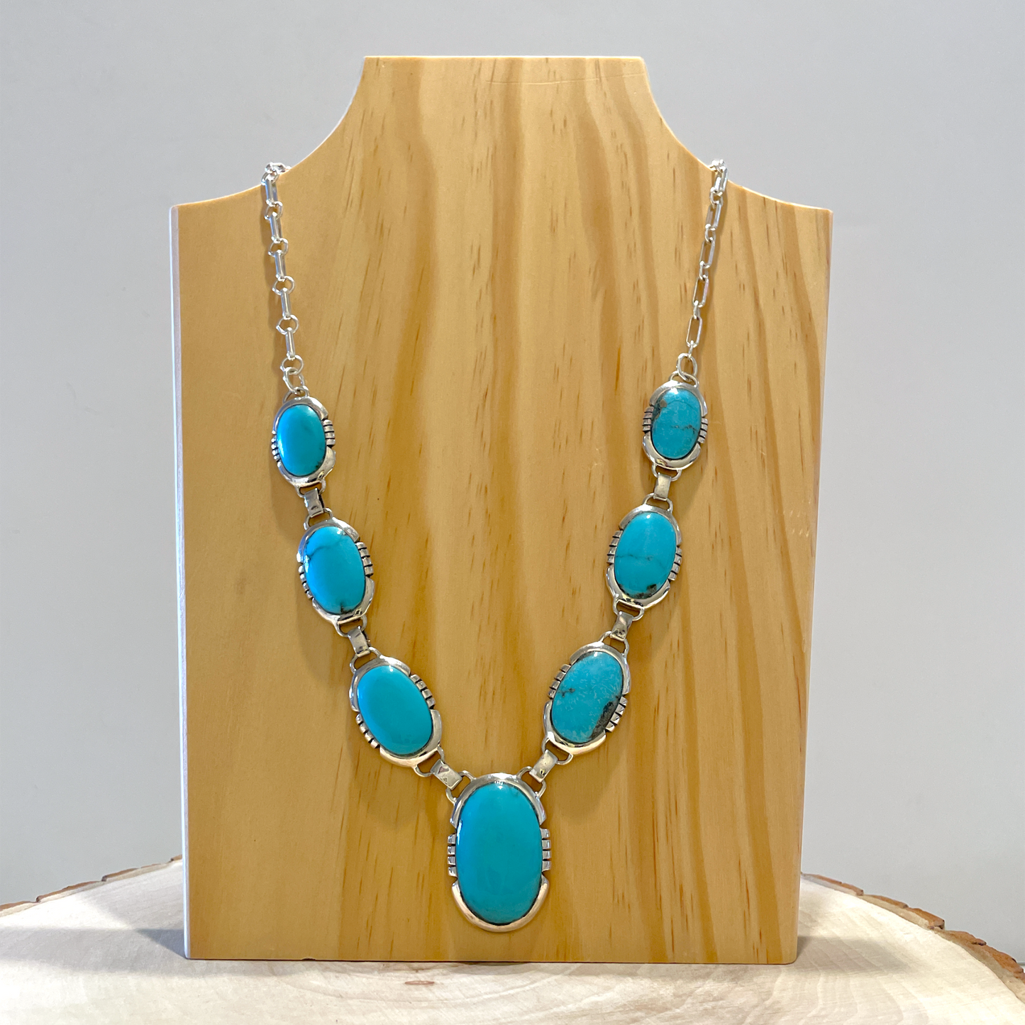 Vintage Kingman Turquoise Necklace