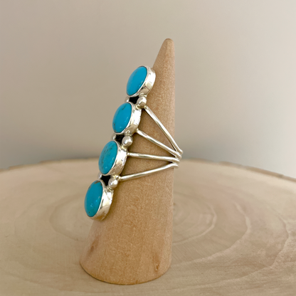Four Turquoise Ring By Verdy Jake Size 8