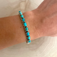 Kingman Turquoise Row Cuff Bracelet By Geraldine James A