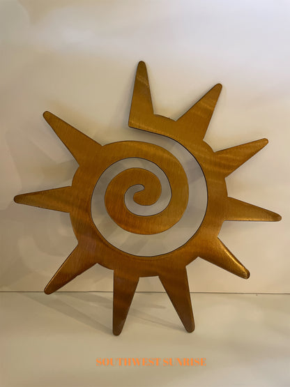 サウスウエストサンメタルウォールアート(ココナッツスパークル)