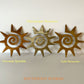 Southwest Sun Metal Art Champagne Shimmer