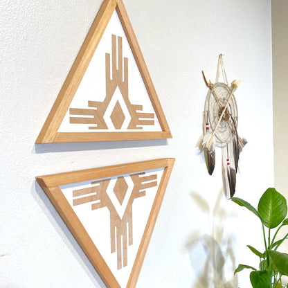 サウスウエストトライアングルウッドサイン（ナチュラル）