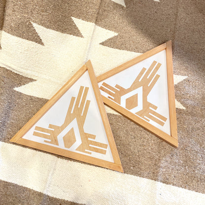 サウスウエストトライアングルウッドサイン（ナチュラル）