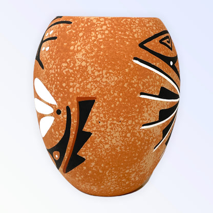 Native American Jemez Pottery Vase A by Marie Chinana