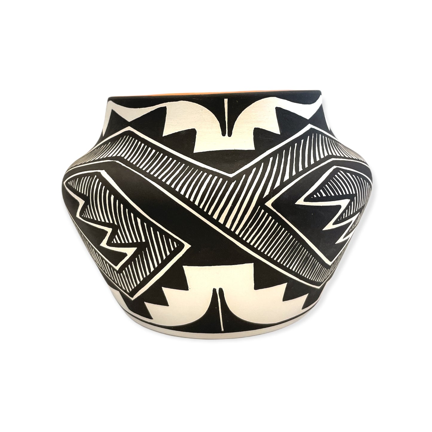 Native American Acoma Pottery Traditional Pot